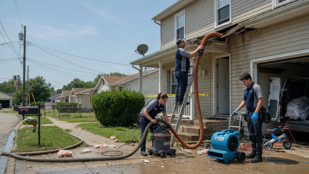 Water Damage Restoration in Groveton, TX near me